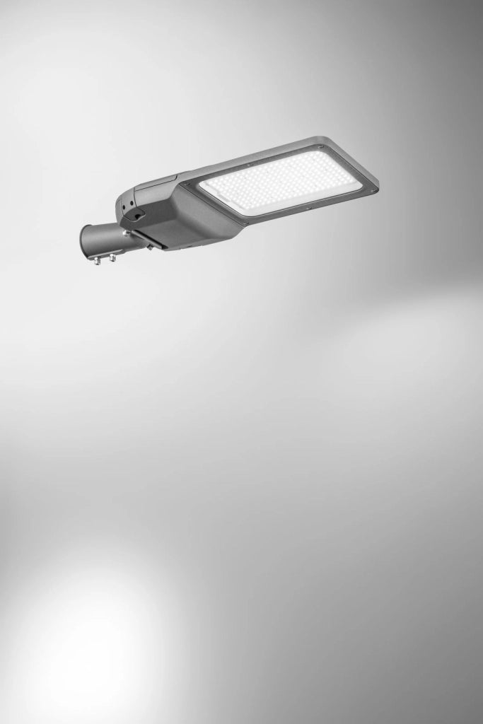 FARO STRADALE LED ROADWAY GRIGIO IN METALLO 150W 24750LM 3000K CRI>70 IK08 IP65 636X250X201MM