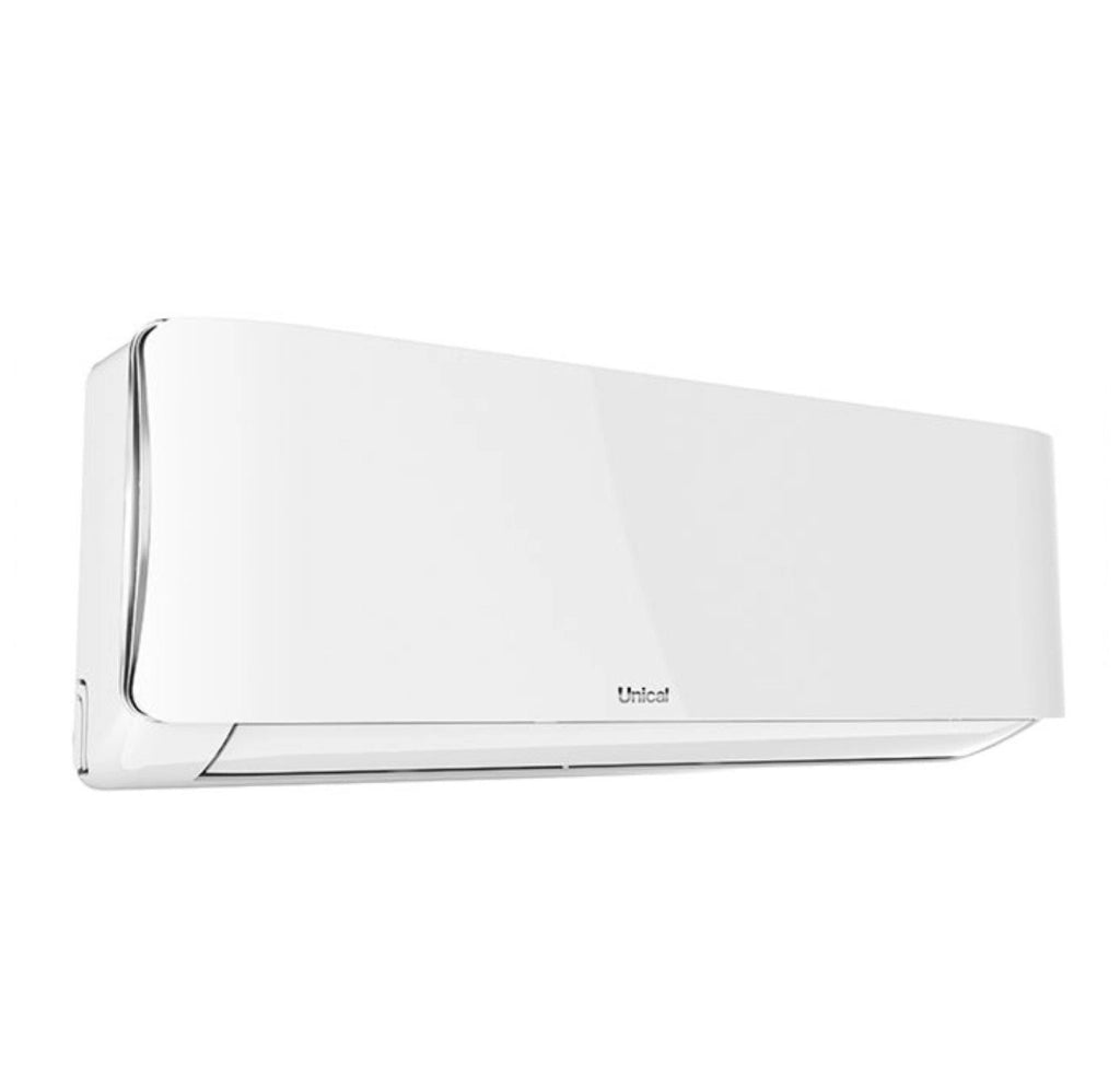 Climatizzatore Condizionatore Unical Trial Split Inverter serie AIR CRISTAL 10+10+13 con KMX4 28HE R-32 Wi-Fi Optional 10000+10000+13000