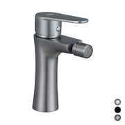 Miscelatore monocomando bidet DH Nichel Nero Spazzolato