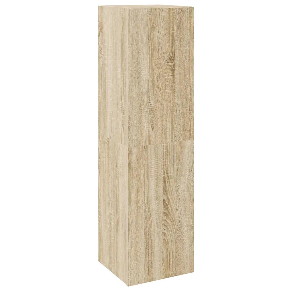 Set Mobili Porta TV 8pz Rovere Sonoma in Legno Multistrato cod mxl 9574
