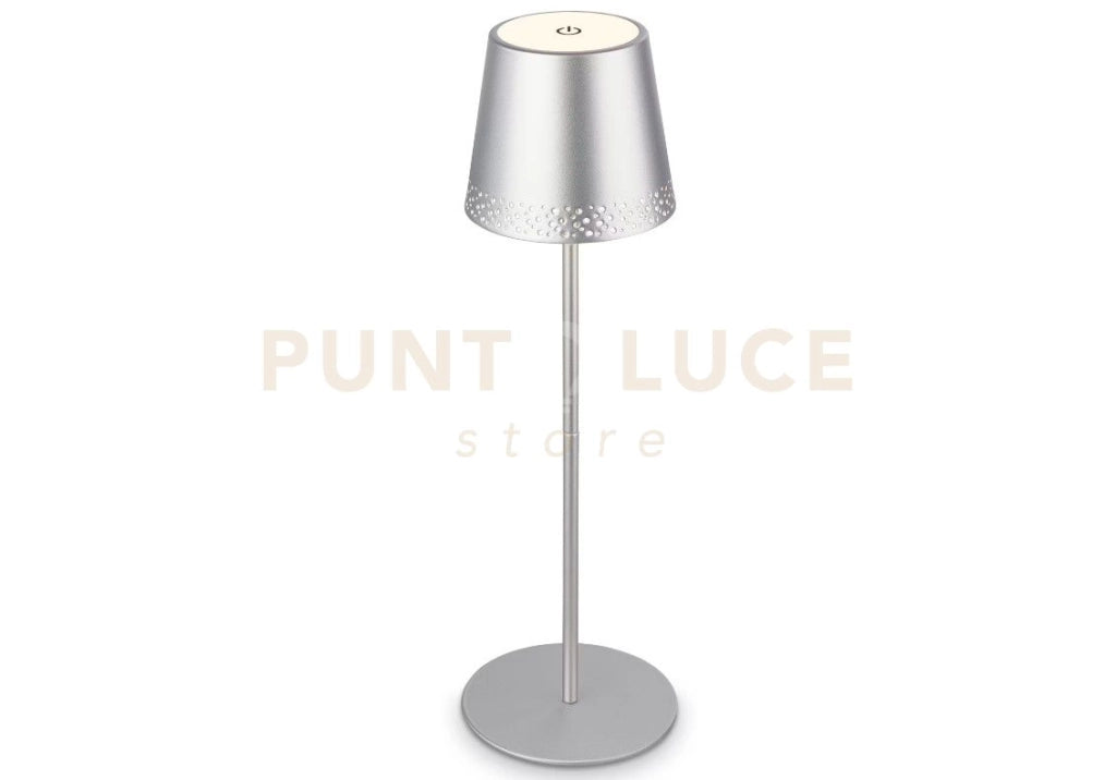 Kiki LED Lampada da tavolo a batteria 38 cm 2,6W 280lm  3000K cromo