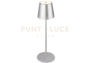 Kiki LED Lampada da tavolo a batteria 38 cm 2,6W 280lm  3000K cromo