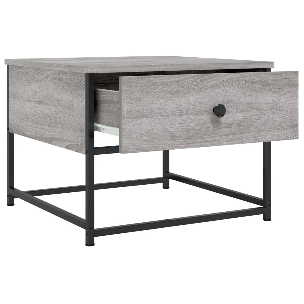 Tavolino da salotto | Tavolino da caff¨¨ | Tavolino da Soggiorno Grigio Sonoma 51x51x40 cm Legno Multistrato