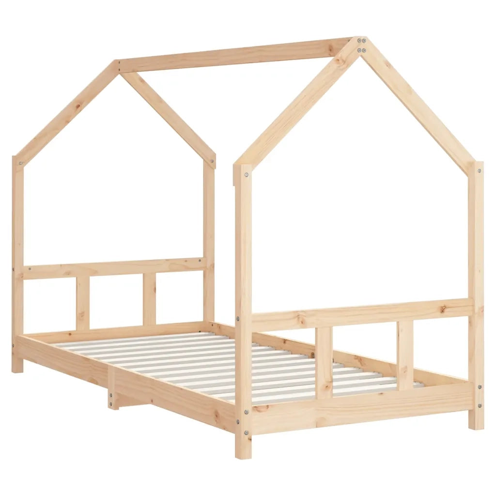 Giroletto per Bambini 90x200 cm in Legno Massello di Pino 835718