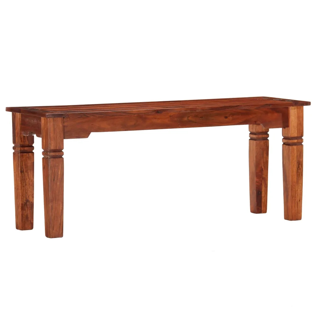 Panca 110 cm in Legno Massello di Acacia 286261