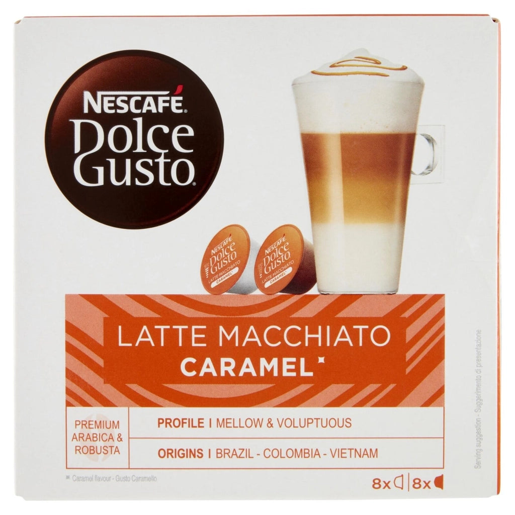 Nescafé Dolce Gusto Latte Macchiato Caramel 16 Capsule