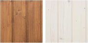 Kit di impregnanti per legno - 10 litri di colore BIANCO+ 10 litri di impregnante di colore RICCA QUERCIA
