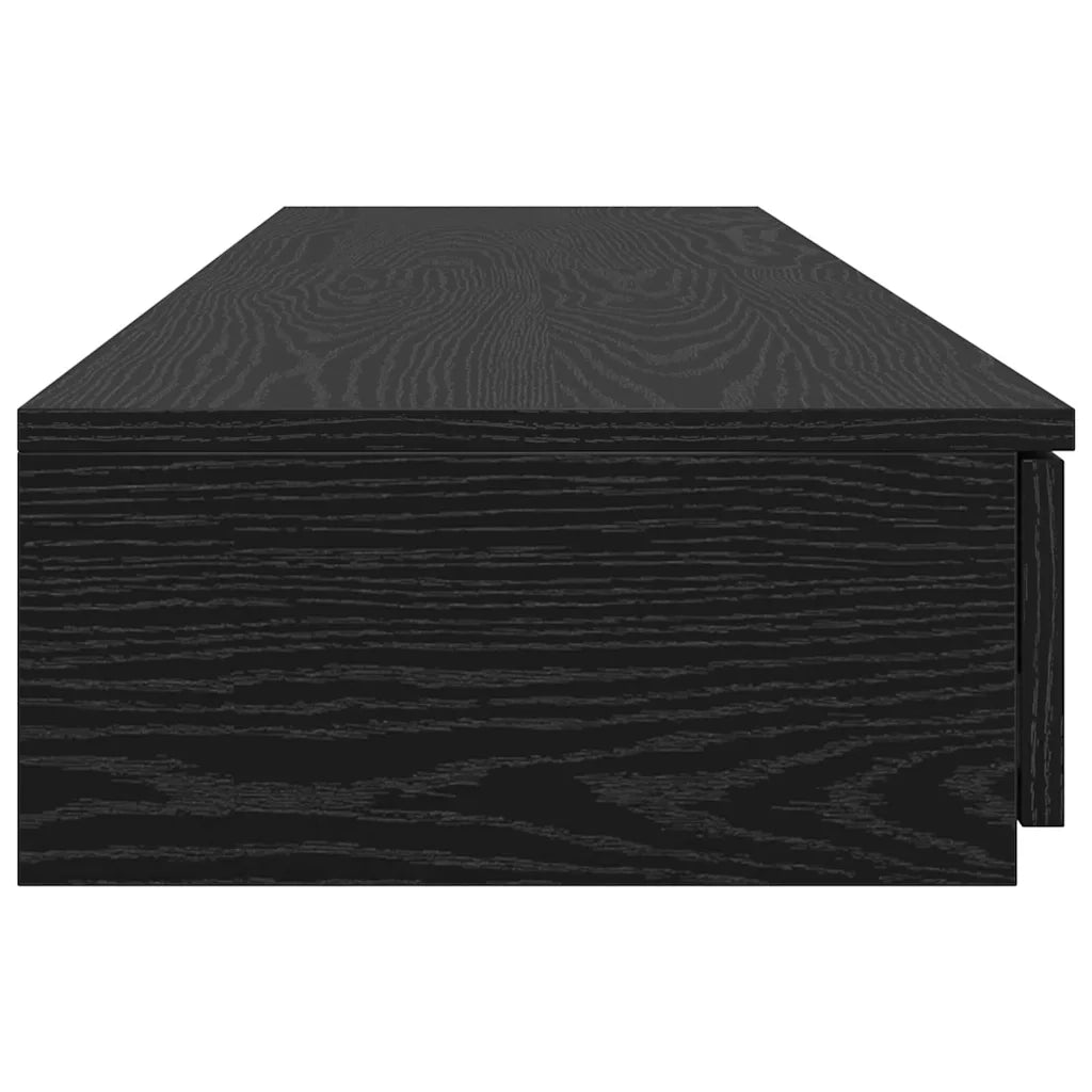 Cassetti per letto Rovere Nero 150 x 36,5 x 16,5 cm 866956