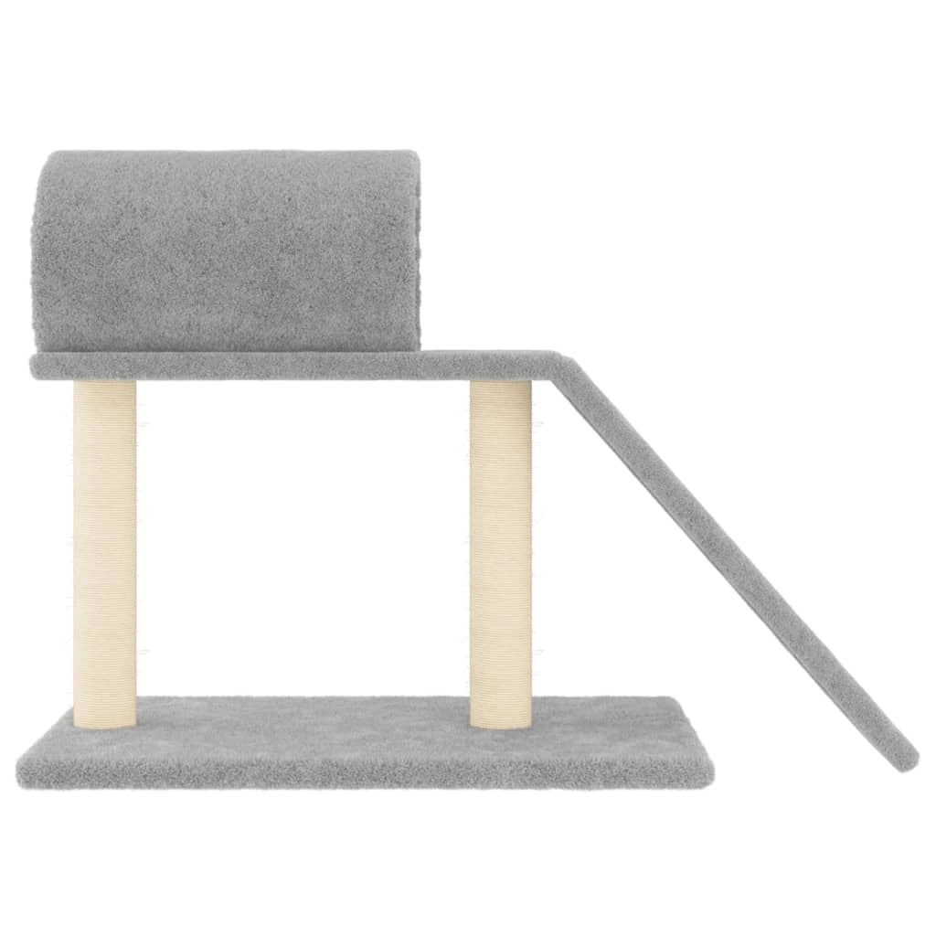 Tiragraffi con tunnel e scaletta trasparente 55,5 cm grigio 02_0022799