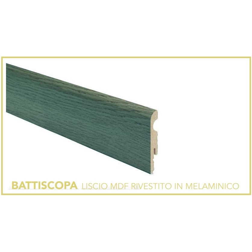 BATTISCOPA MDF CM. 8X1X240 ROVERE TORTORA