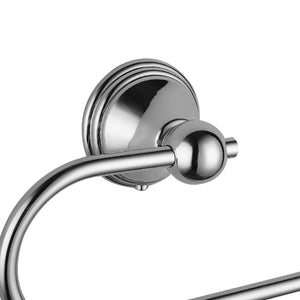 Porta rotolo aperto da parete cromato - serie queen