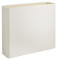 Vaso 90x27x77cm da Esterno in Polietilene Tulli Divio Outdoor Essential 80 Bianco