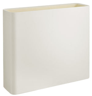 Vaso 90x27x77cm da Esterno in Polietilene Tulli Divio Outdoor Essential 80 Bianco