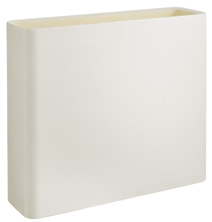 Vaso 90x27x77cm da Esterno in Polietilene Tulli Divio Outdoor Essential 80 Bianco