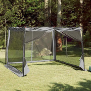vidaXL Tenda interna in rete Grigio 303 x 303 cm
