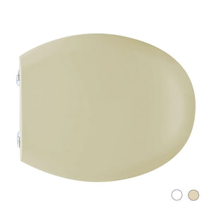 SEDILE WC UNIVERSALE IN LEGNO CANYON C&M- Champagne- BEMIS- pezzi 1