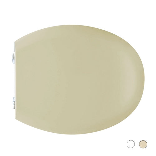 SEDILE WC UNIVERSALE IN LEGNO CANYON C&M- Champagne- BEMIS- pezzi 1