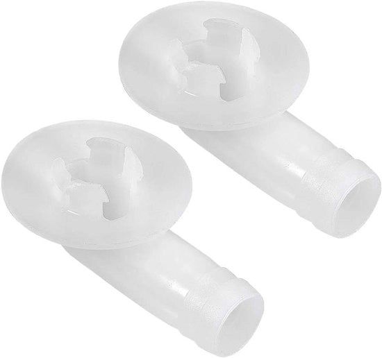 Set di connettori per condensatore per climatizzazione - Set di 2 - 18 mm - Mini split e porta finestra - Installazione facile