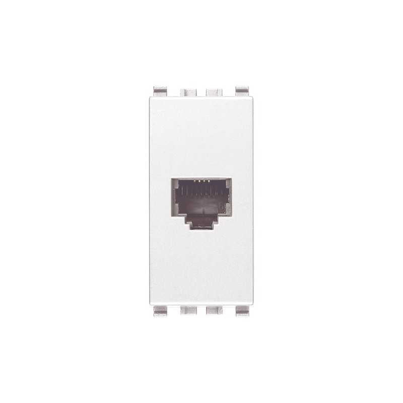 20320.B Presa Rj11 6/4 Bianco Eikon