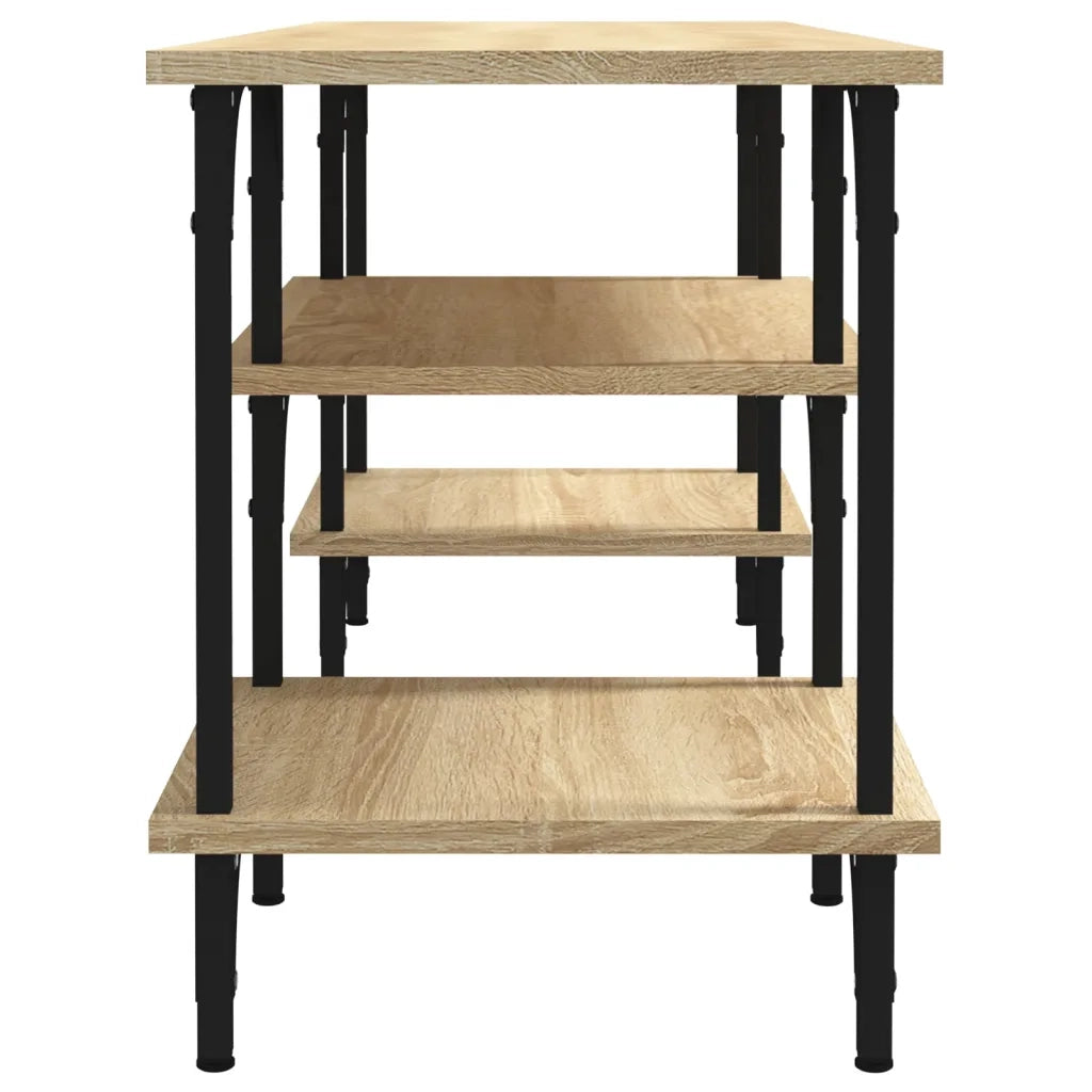 Mobile Porta TV Rovere Sonoma 102x35x45,5 cm Legno Multistrato 826331