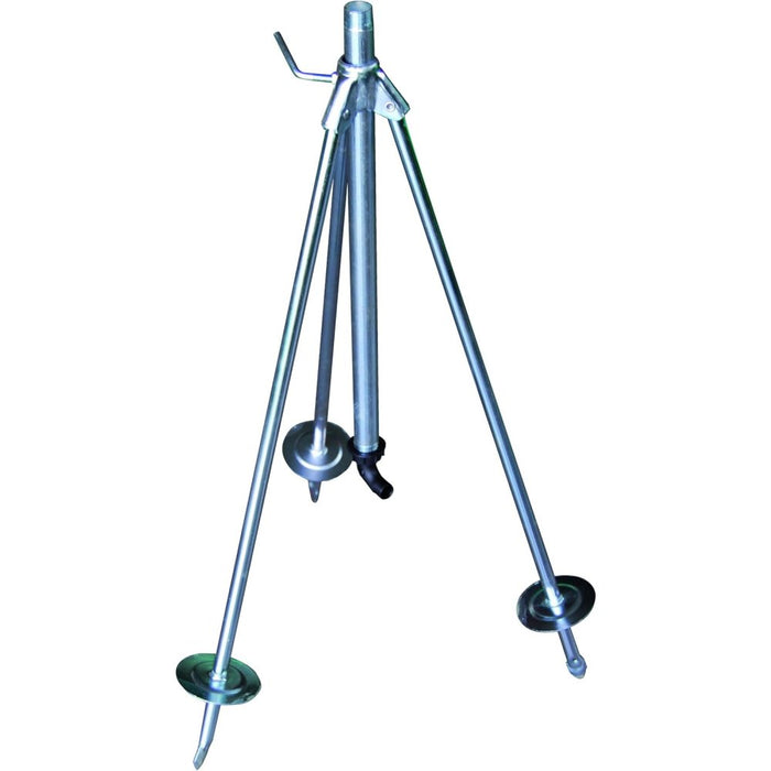 Vezzani 78400-20 treppiede zincato per irrigatori, attacco masch