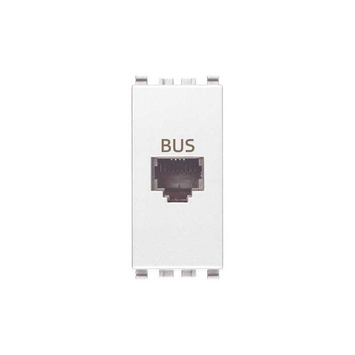 20329.B Presa Rj11 Speciale per Bus Bianco Eikon