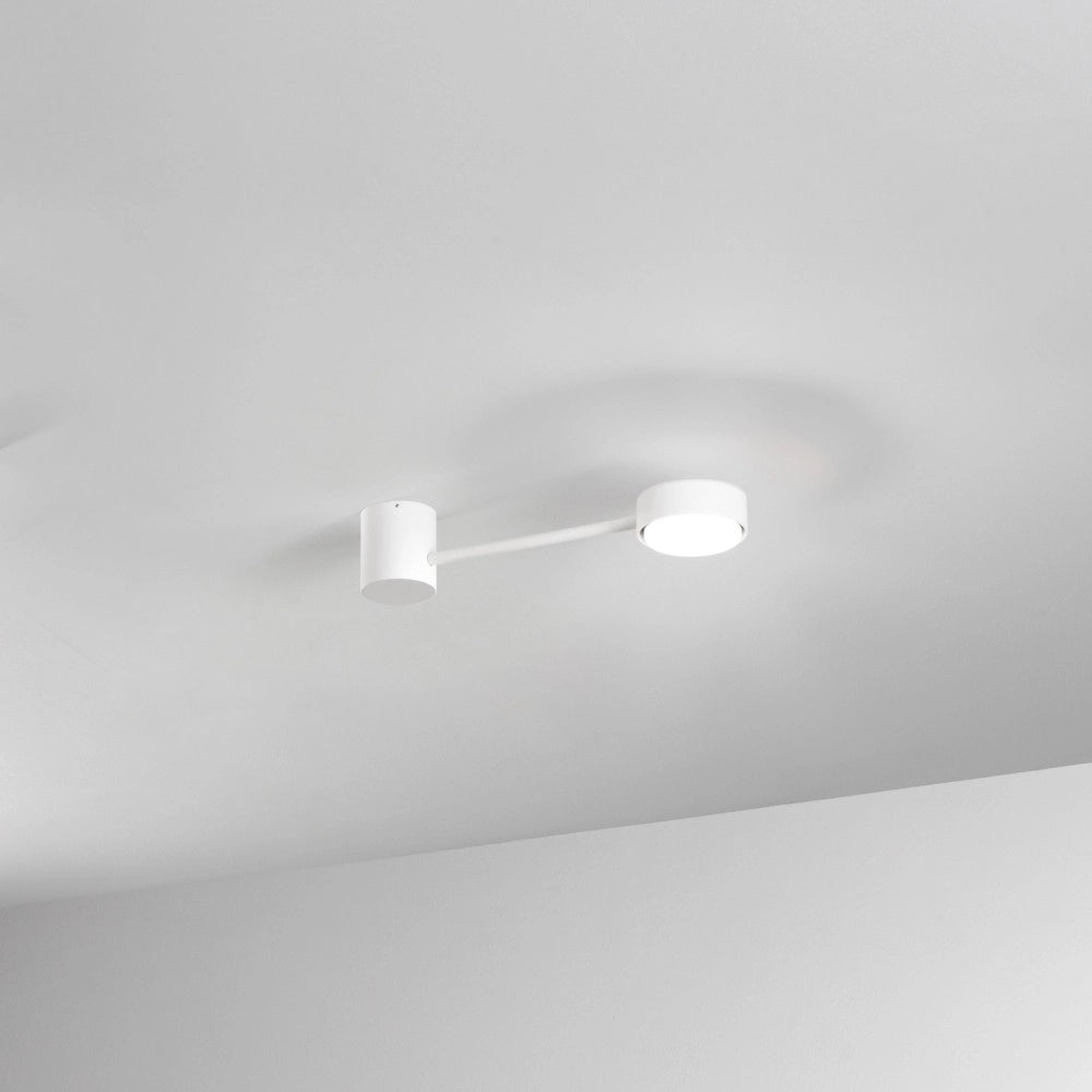 Lampada da parete Eclipsia bianca - 325x85x64mm GX53 - Applique da muro in metallo elegante