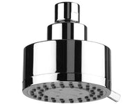 Soffione cromato con disco anticalcare a snodo