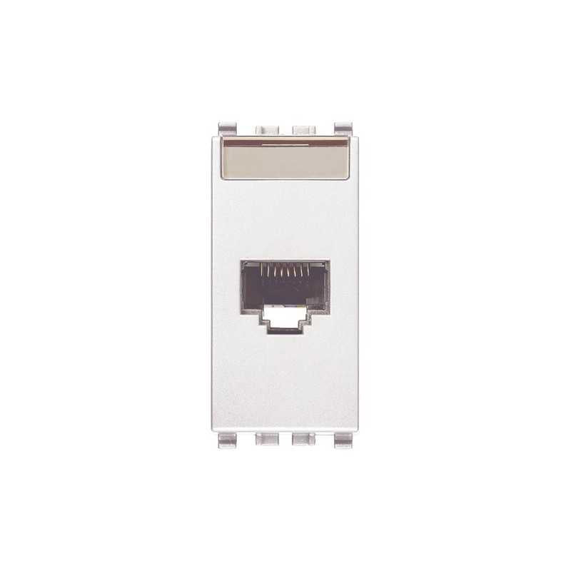 20339.11.B Presa Rj45 Netsafe Cat5E Utp Bianco Eikon