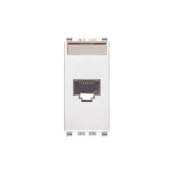 20339.11.B Presa Rj45 Netsafe Cat5E Utp Bianco Eikon