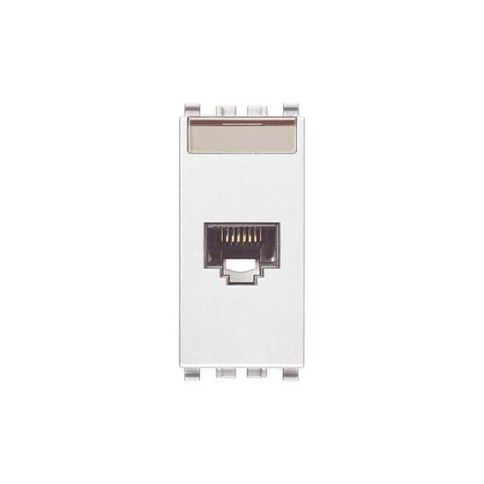 20339.6.B Presa Rj45 Netsafe Cat6 Utp 110 Bianco Eikon