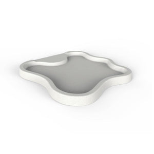 Piatto Doccia In Polietilene Modello Lake 107 X 103 Cm Colore Bianco Cv-D108/9003