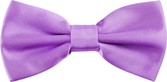 Cravatta per uomo lilla, cintura regolabile, cravatta pre-tesa - evento, matrimonio, gala