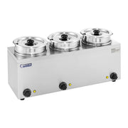Distributore di zuppa 3 x 2,75 litri 450 watt acciaio inox 14_0000150