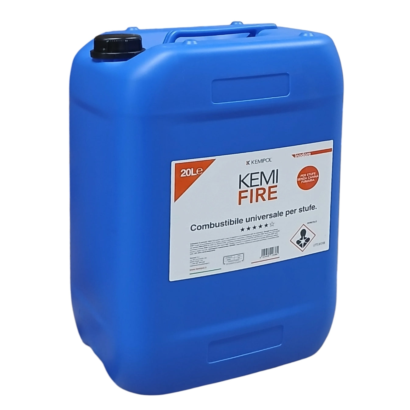 COMBUSTIBILE LIQUIDO KEMIFIRE 20L PER STUFE.