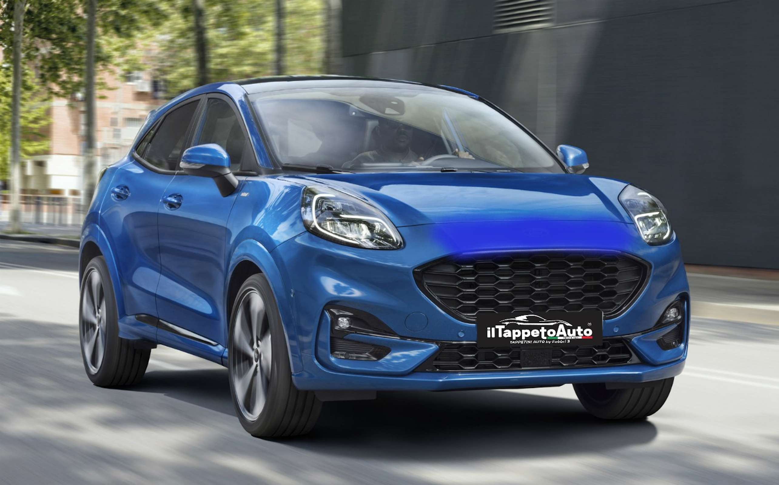 147B-408058 - Tappeto gomma baule - Ford Puma dal 2020-, Puma MHEV (Mild Hybrid) dal 2020-, Posizione Baule Superiore