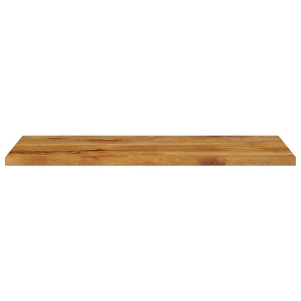 Piano per Tavolo 120x70x3,8cm Rettangolare Legno Massello Mango