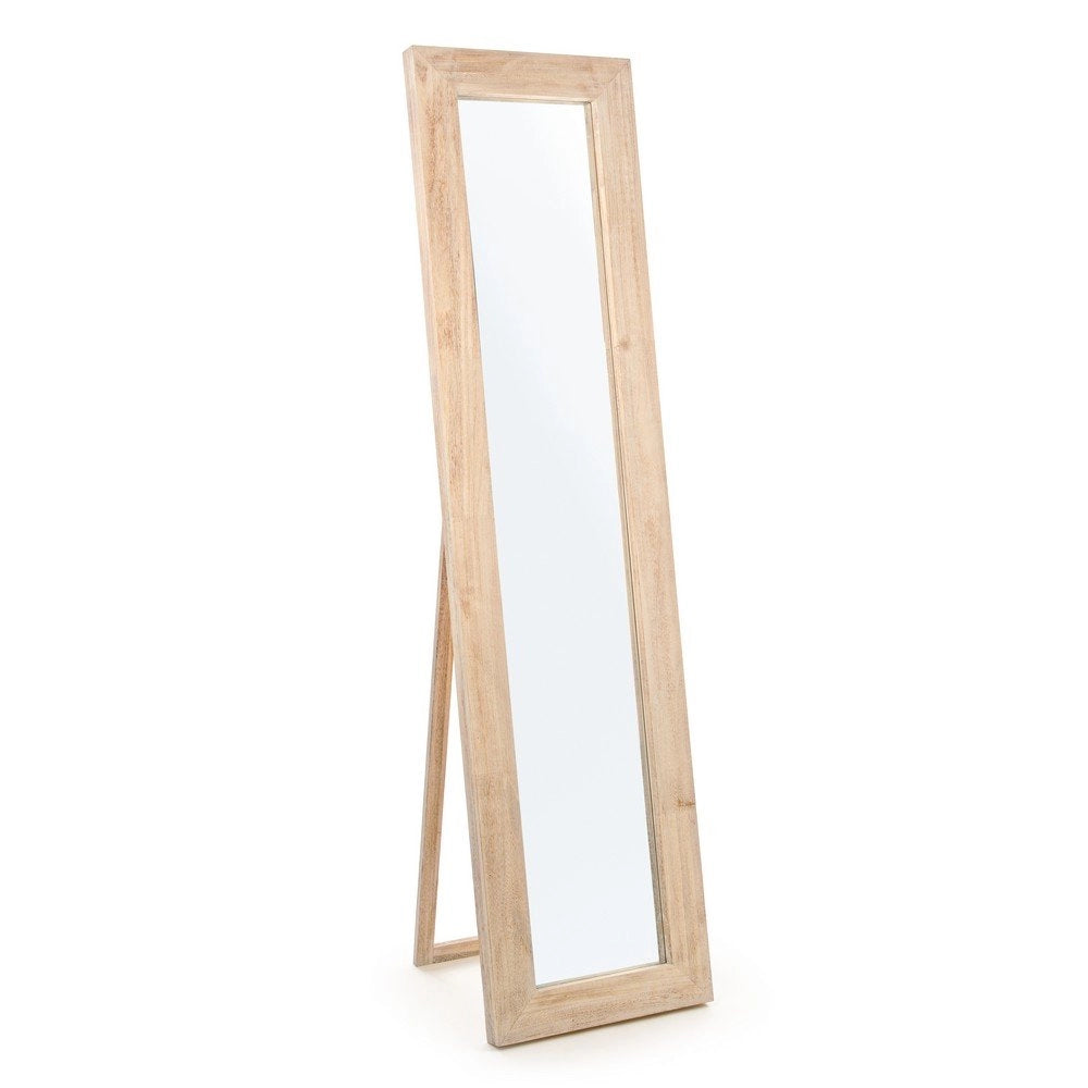 Specchio Rettangolare Legno Naturale Moderno da Interno - YOUNG