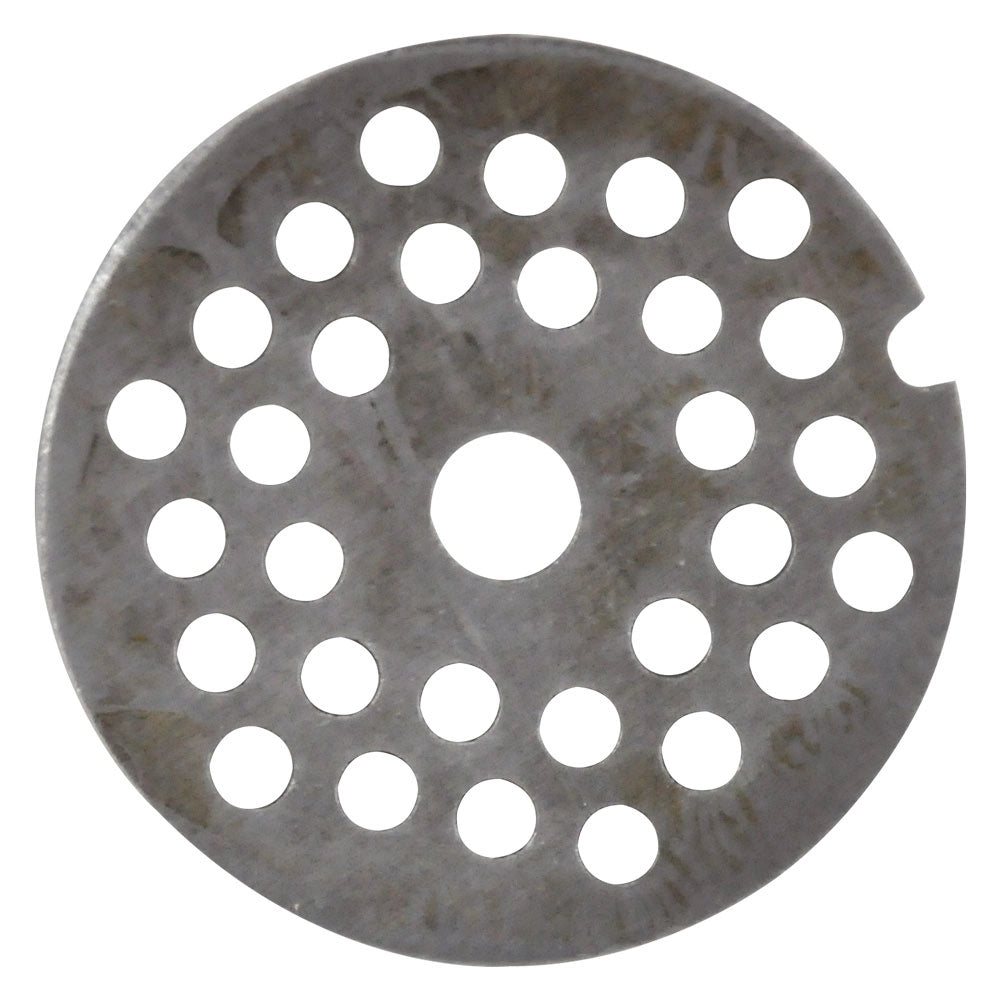 PIASTRA PER TRITACARNE MANUALE Per n.10 - 30 fori da 6 mm.  - REBER