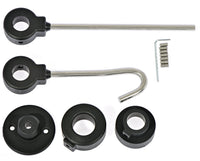 Rubinetto per cucina industriale professionale completo in ottone