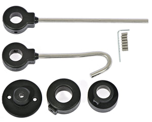 Rubinetto per cucina industriale professionale completo in ottone