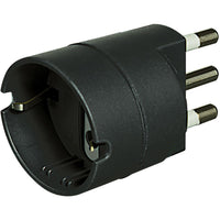 ADATTATORE SPINA 16A GRIGIO.