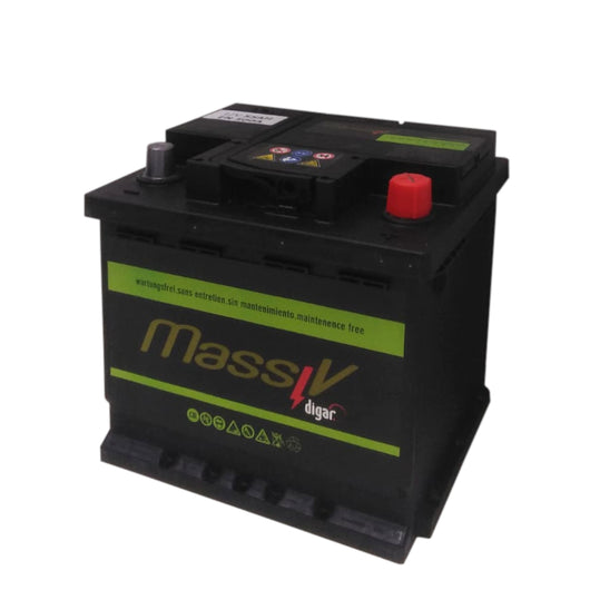 BATTERIA PLUS 55AH DX 12V 500A 207X175XH190MM