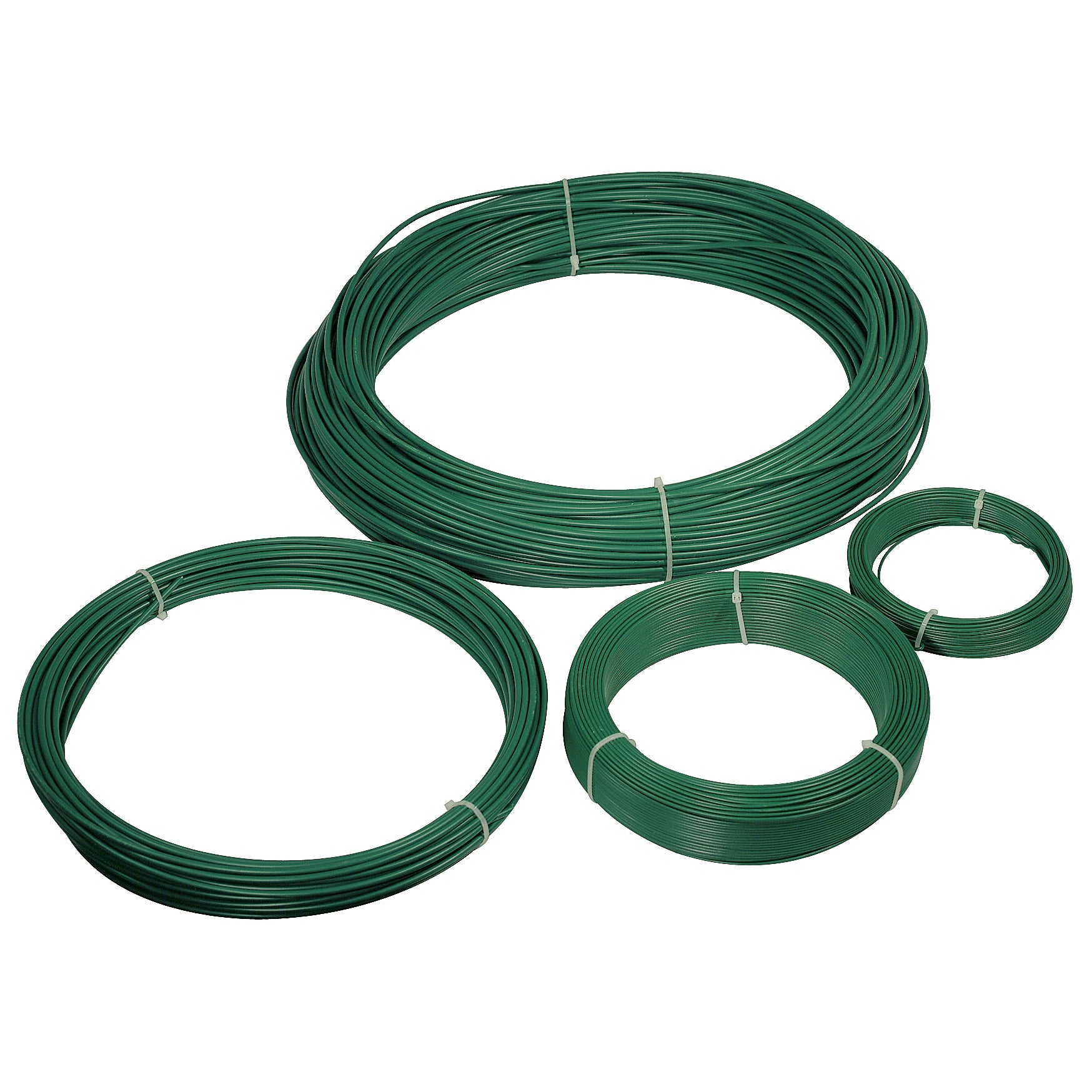 FILO METALLICO PLASTIFICATO 100M DA 1,8MM VERDE