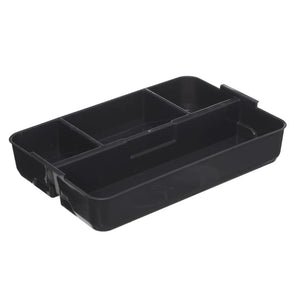 ORGANIZER CON COPERCHIO 8L 31X22XH18CM GRIGIO