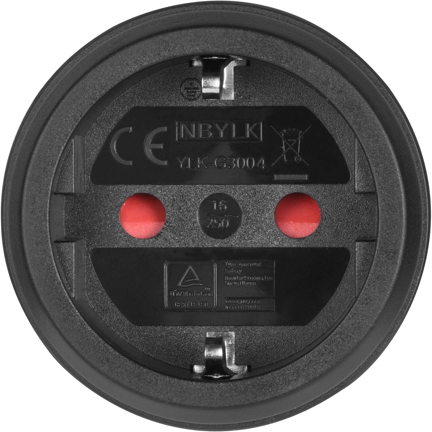 PRESA SCHUKO CON MECCANISMO DI BLOCCO