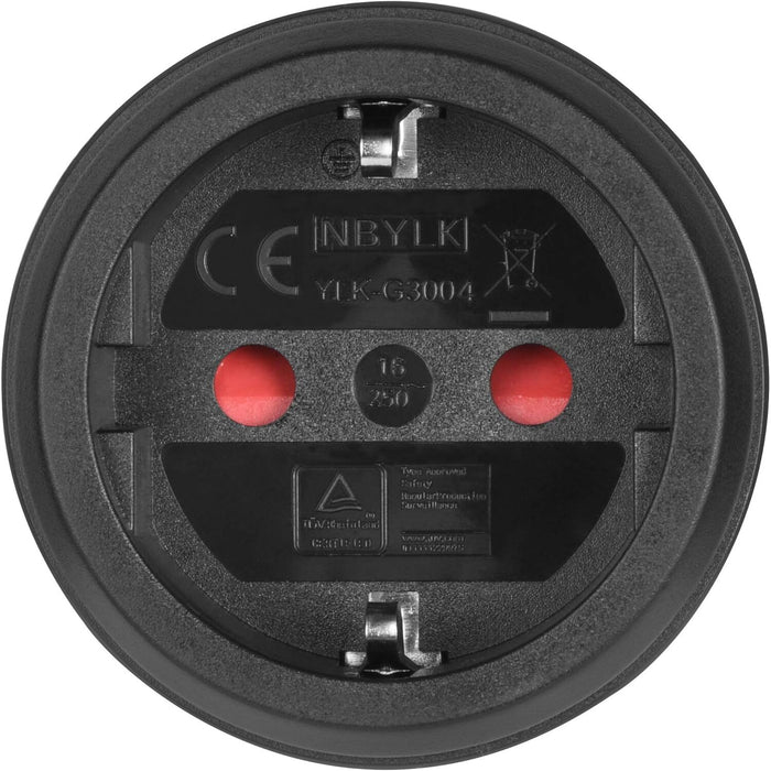 PRESA SCHUKO CON MECCANISMO DI BLOCCO