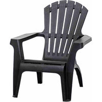 SEDIA MARYLAND ANTRACITE 80X73XH88CM IN RESINA.