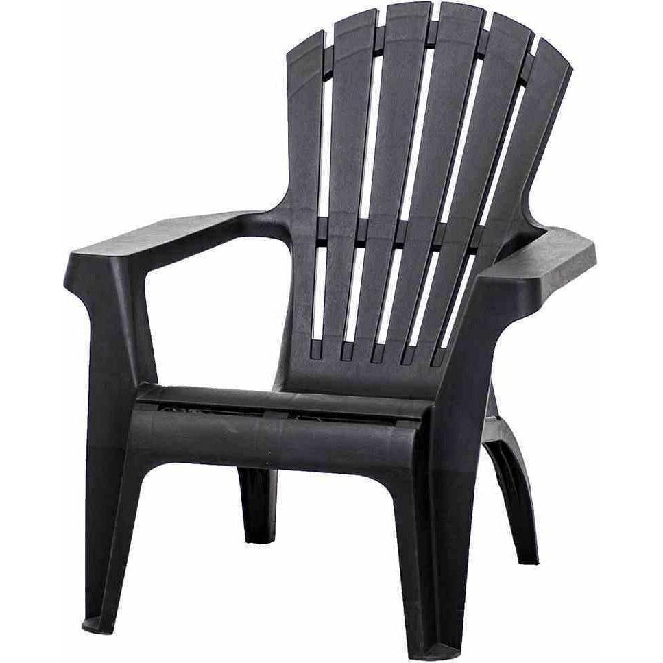 SEDIA MARYLAND ANTRACITE 80X73XH88CM IN RESINA.