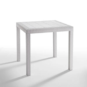 TAVOLO DALLAS 80X80XH74CM BIANCO